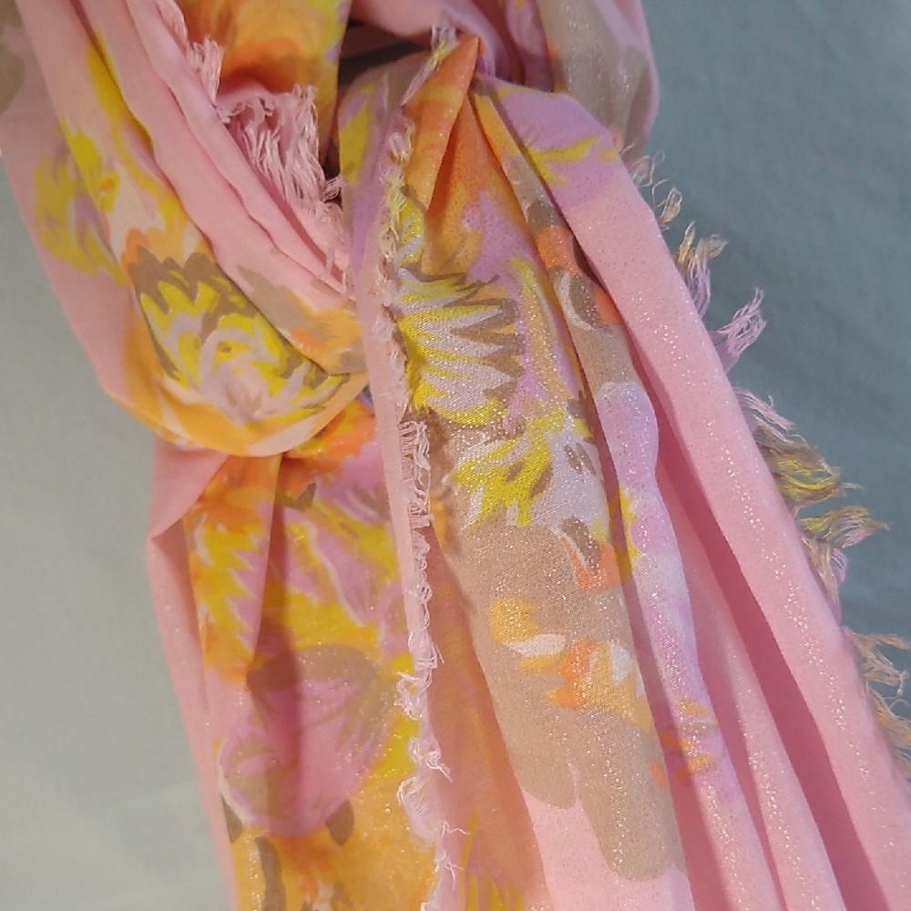 Pretty Pastel Color Scarf/Coverup